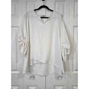 Coolibar Santa Barbara Tunic Top UPF 50+ White XXL